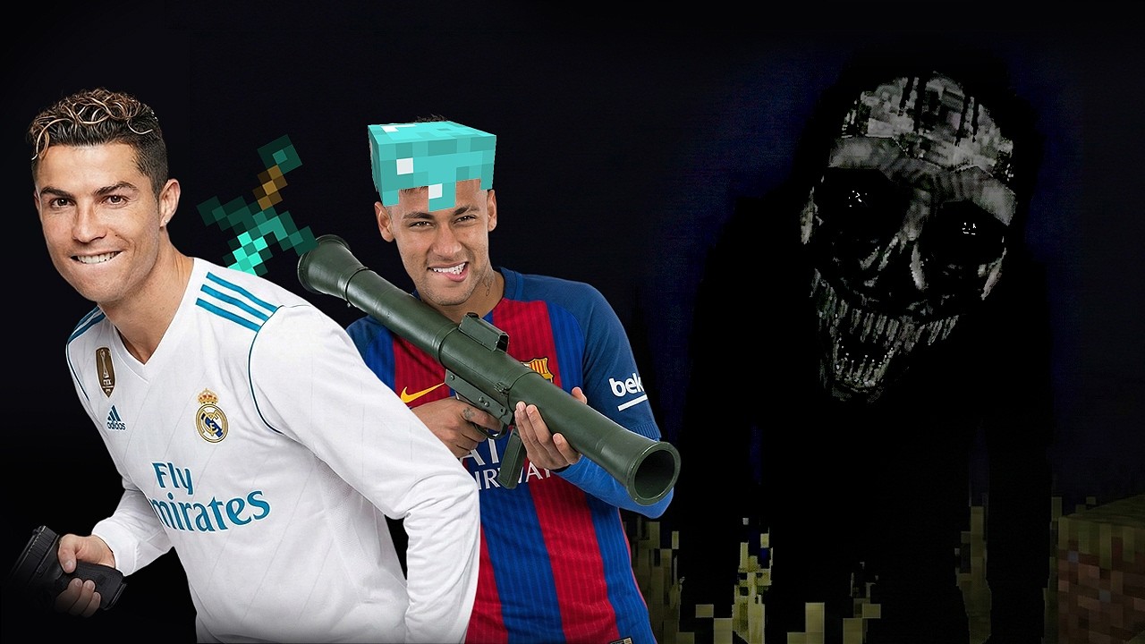 enfrentando o mod de terror mais ASSUSTADOR do minecraft com armas