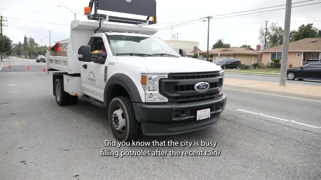 Report Potholes with the Norwalk Connects App!