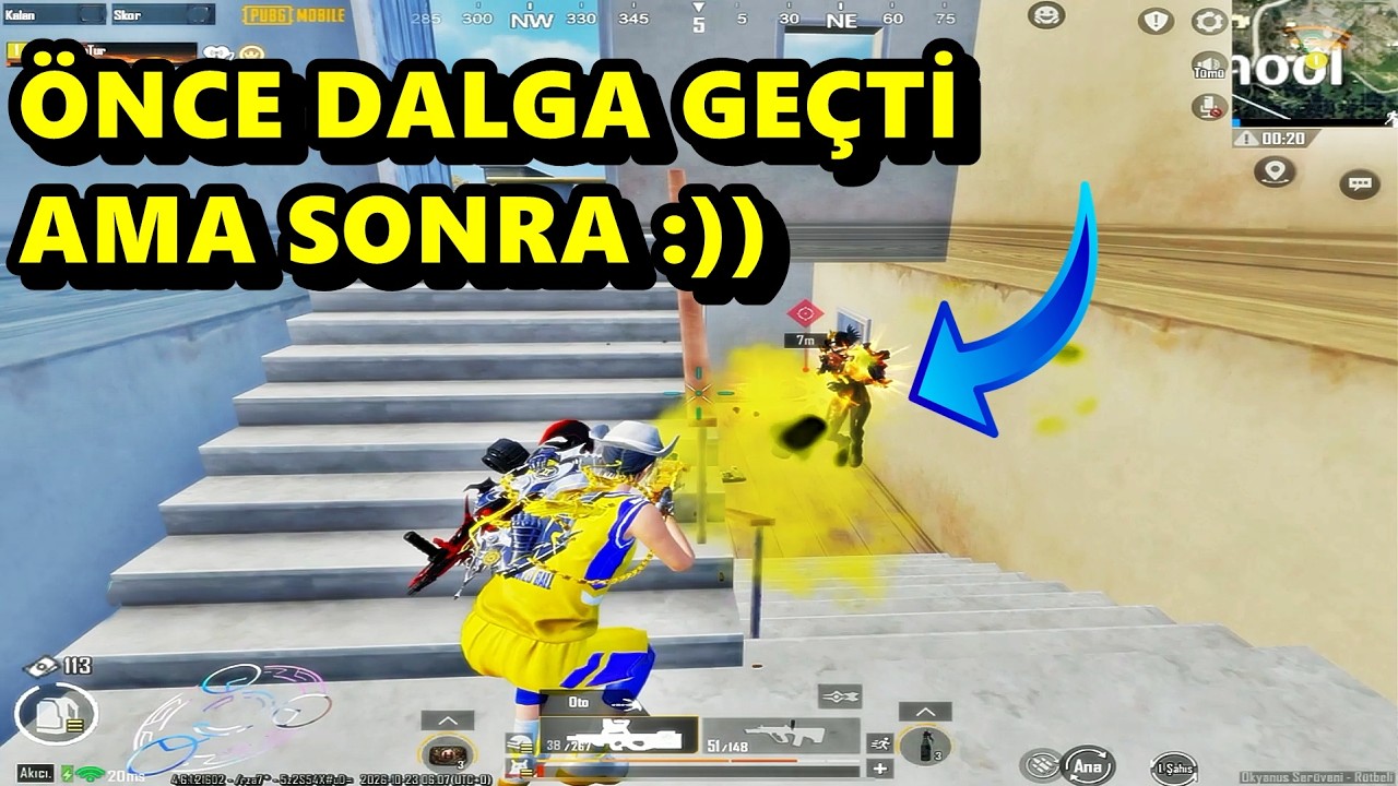 BENİ VURUP DALGA GEÇEN ADAMA MÜTHİŞ İNTİK4M ! BATUR GAME SOLO SQUAD PUBG MOBİLE
