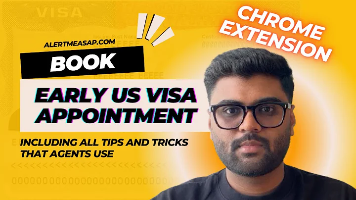 EARLY US VISA APPOINTMENT TIPS & TRICKS | CHROME EXTENSION | 2026