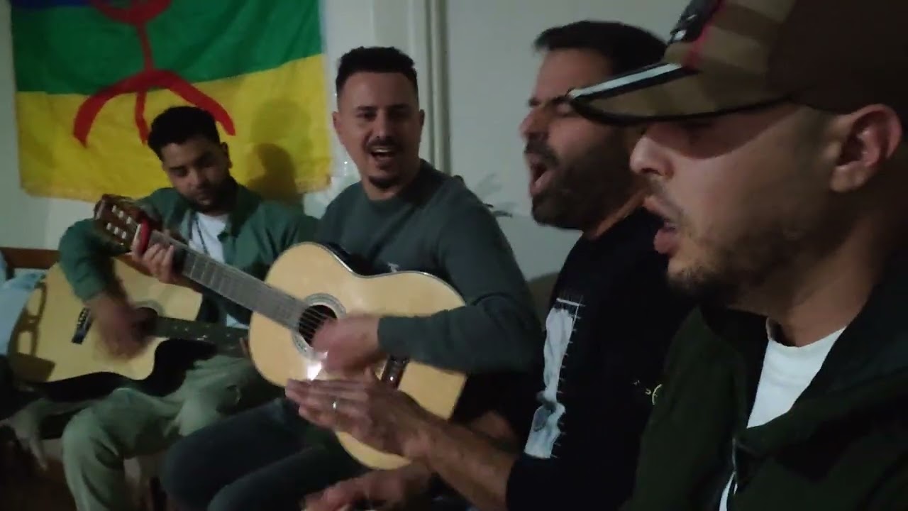 احتفال بالسنة الامازيغية الجديدة 2976 جمعية ماسينيسا طنجة وصلة غنائية من الريف الكبير ثاموث