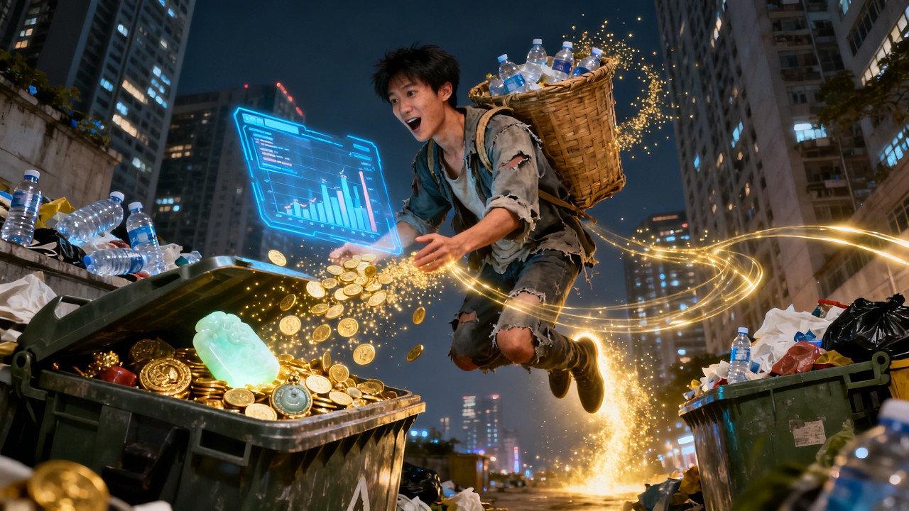 Le ridiculizaron hurgar la basura,pero obtuvo sistema,se convirtió en un dios pidieron misericordia