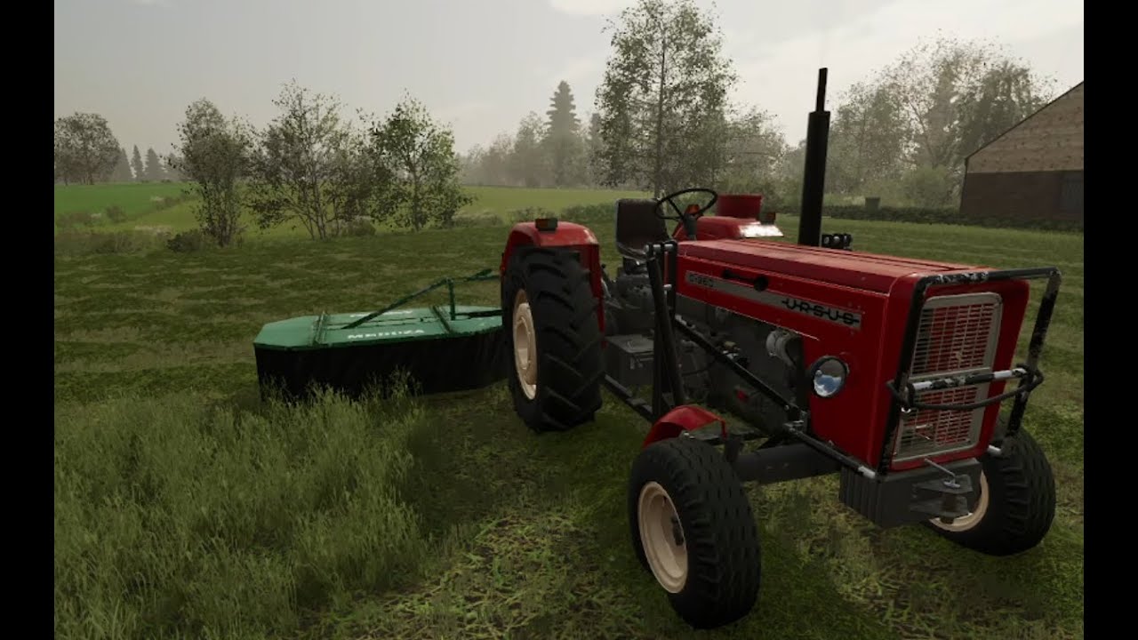 😱pierwszy  pokos trawy na nowej łące i koszenie żyta polskie gospo odc.78 😍fs22