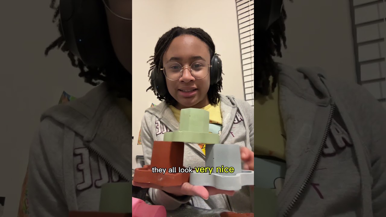 Revealing red plant pots! What do you think? Ep. 9 #handmade #plantpots #create