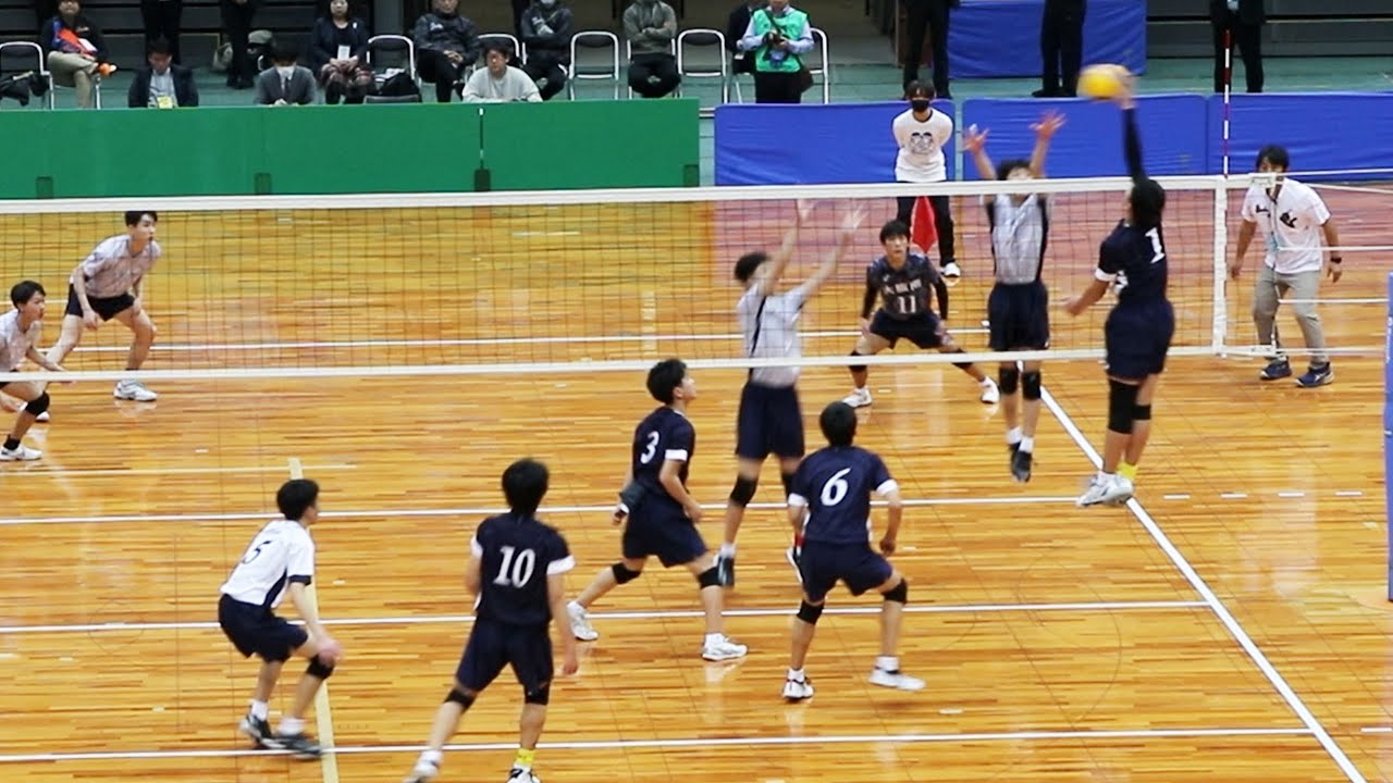 【JOC中学選抜バレー2024】準決勝　大阪南選抜 vs 静岡選抜 第２セット＜男子バレーボール＞