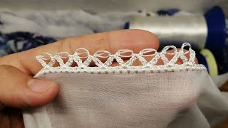 400 Hari̇ka Kolay Modellerden Bi̇ri̇ Sirali Tiğ Oyasi Yapimi I