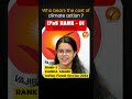 IFoS Rank 1 Kanika Anabh Mock Interview | Carbon Border Tax: Is India at a Disadvantage?