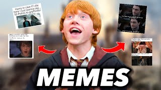 Reaccionando a MEMES de Harry Potter 