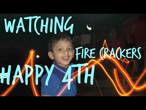 Happy 4th of July. Let's celebrate by Watching Firecrackers