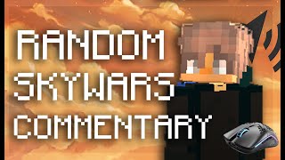 Random Skywars Commentary With Handcam Hypixel Skywars