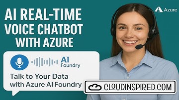 Een Azure AI Chatbot Realtime Voice Speech Agent maken met AI Foundry