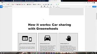 Interacción de Wireframe de la página web de Greemwheels screenshot 3