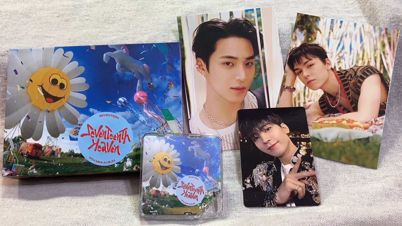 SEVENTEEN SEVENTEENTH HEAVEN kit album unboxing #seventeen