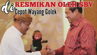 Sejarah Wayang Golek Cepot Sby Meresmikan Wayang Golek