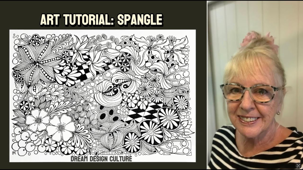 Art Tutorial: Spangle - YouTube