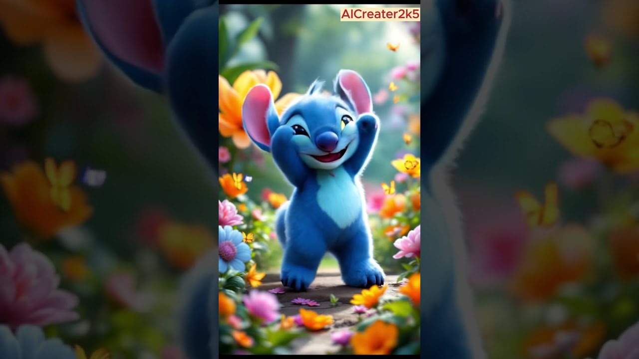 Stitch Can’t Stop Dancing 💃🩵 | Cutest Dance Ever! 