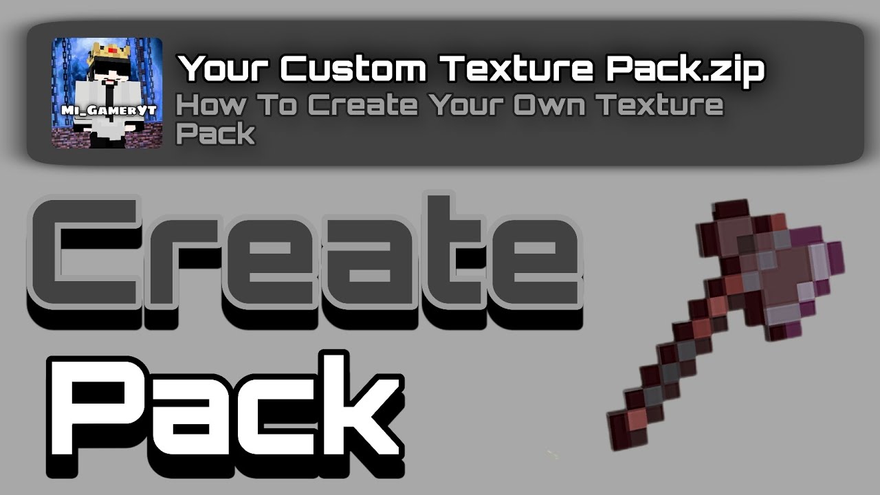 How to Make Your Own Minecraft Texture Pack (Step-by-Step Tutorial)