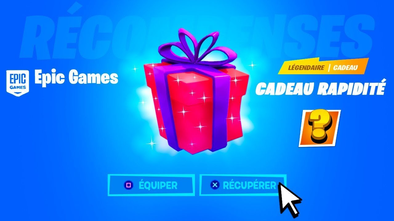 CONNECTEZ VOUS VITE FORTNITE POUR RECEVOIR CE CADEAU SECRET GRATUIT Connectez vous vite fortnite pour recevoir ce cadeau secret gratuit