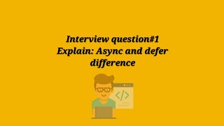 İnterview question#1 async and defer difference #interview  #programming #webdevelopment #frontend
