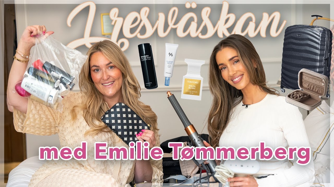 I BADRUMSSKÅPET MED EMILIE TØMMERBERG! SWE+ENG SUB - sommarspecial