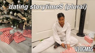 dating stories + non-negotiables (as I Wrap Christmas Presents) | VLOGMAS PART 7