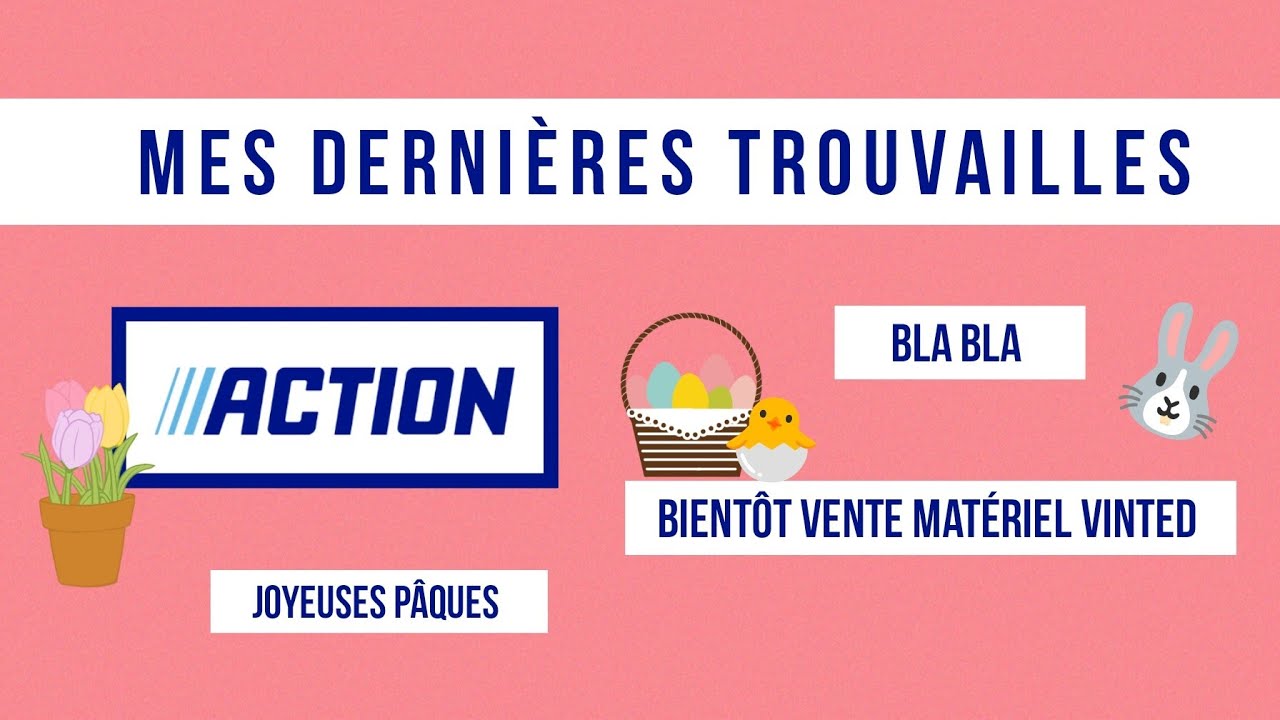 HAUL ACTION SCRAP + Bla Bla + bientôt vente matériel Vinted !!! 😉