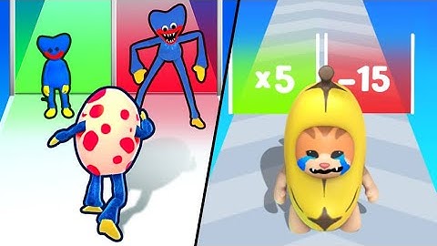 Epic Banana Run | Monster Egg / All Level Gameplay: Android,iOS