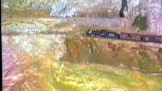 1986 HOn3 DENVER AND RIO GRANDE MODEL RAILROAD LAYOUT