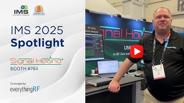 IMS 2025 Spotlight: Signal Hound Demos VNA400 40 GHz Vector Network Analyzer