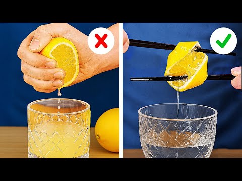Thumbnail for 👩‍🍳 GENIUS KITCHEN HACKS FOR EASY COOKING! 🙌🥘