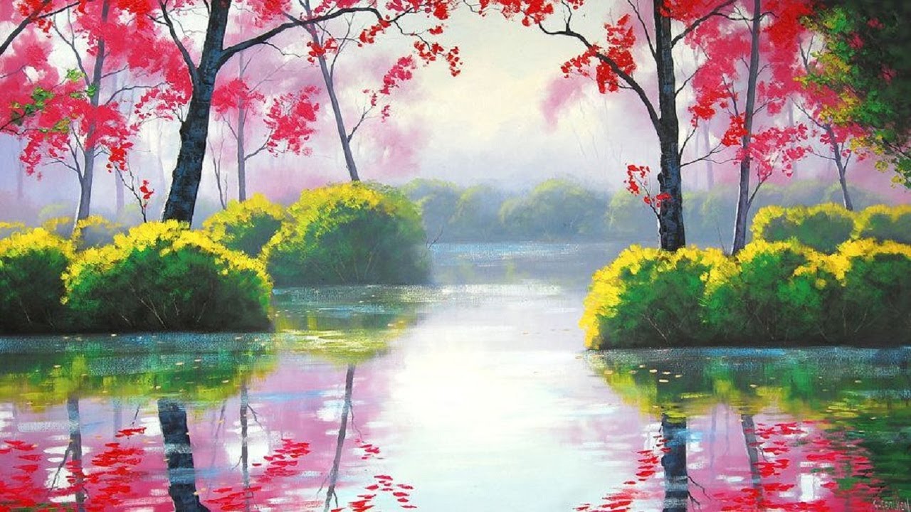 Природа рисунки схема. Грэм Геркен Весна картины. Весенняя живопись Геркена. Graham Gercken картины Весна. Краски природы.