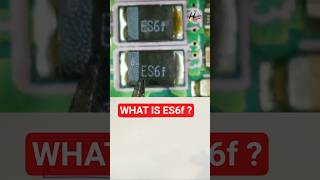 Let’s Decode ES6f Marking on SMD Tantalum Capacitor || #shorts