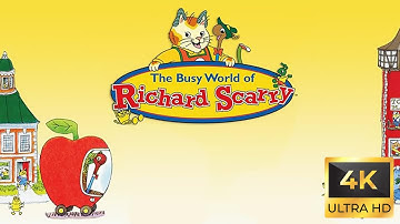 The Busy World of Richard Scarry Intro 4k Remaster