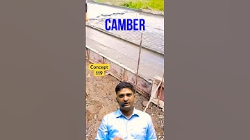 Concept-119 | Camber | Transportation Engineering By Dushyant Sir #dushyantsir #sasuti