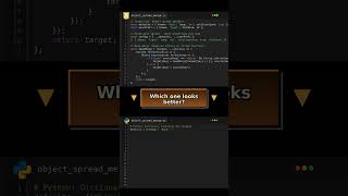 Object Spread vs Dictionary Merge: Object Merging Showdown #codingshorts
