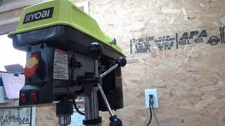 Ryobi 10 Inch Drill Press DP103L Review
