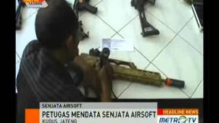Puluhan Senjata Airsoft di Kudus Didata Ulang screenshot 4