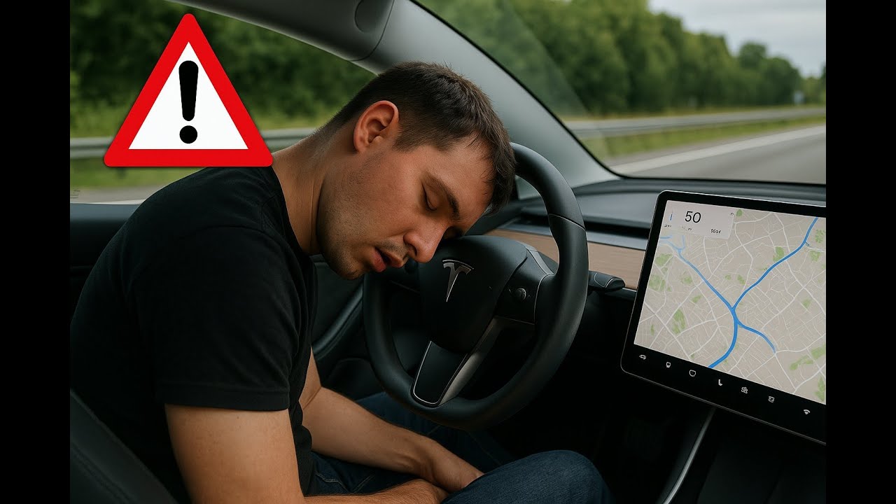 What Happens if You Fall Asleep in a Tesla?!