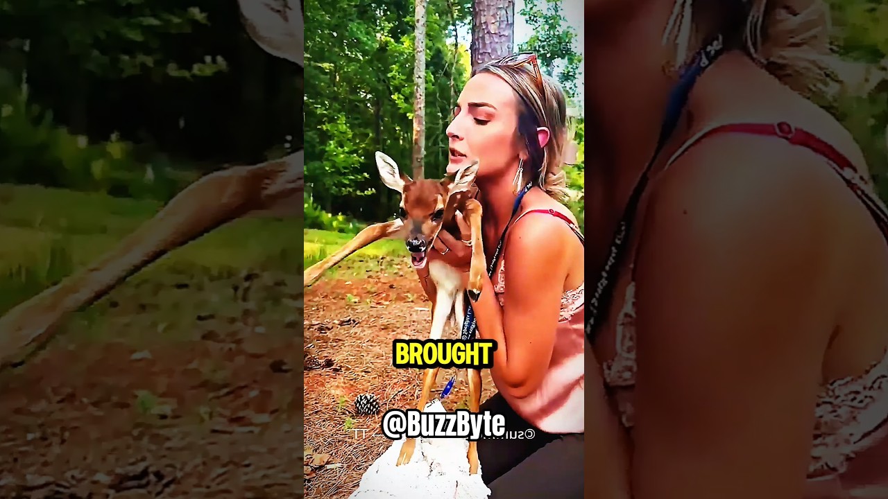 Baby Deer Thanks His Saviour ♥️🙏🏻