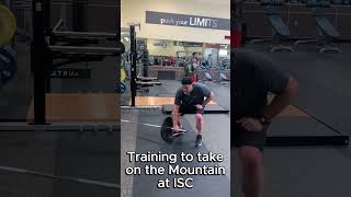 Brad Training for ISC to Take on the Mountain