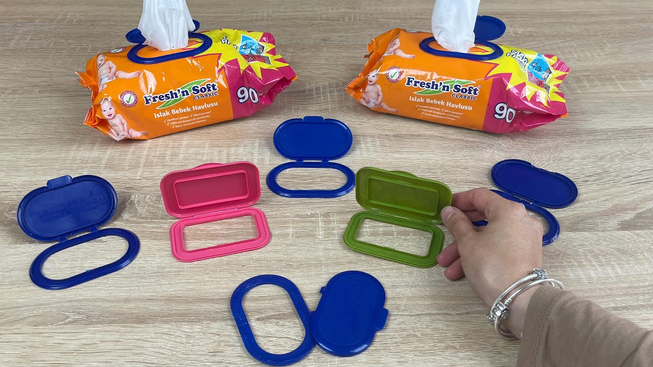 Bu Fikri İzledikten Sonra Islak Mendil Kapaklarını Çöpe Atmayacaksınız! Geri Dönüşüm