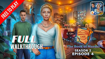 Unsolved Case 2 Episode 4: The Book of Murder Full Walkthrough