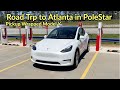 Road Trip to Atlanta in PoleStar - Pickup Wrapped Model Y
