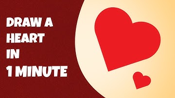 DRAW A HEART IN 1 MINUTE - ADOBE ILLUSTRATOR