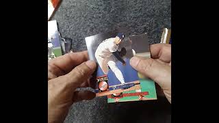 Old Forgotten Opened 90s Baseball Card Packs Video 34