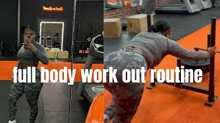 COME WORK OUT WITH ME! *FULL BODY ROUTINE* ALL WOMEN GYM IN CHARLOTTE NC!