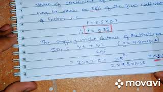 Unit 2.Topic 4.2:Stopping Sight Distance