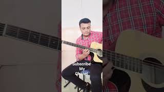 the song of ❤️ play it and feel it guitar  video  youtube short