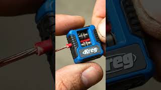This Kreg Tiny Electric Wire Stripper Works Like MAGIC ⚡ (So Satisfying!) #tools #kreg
