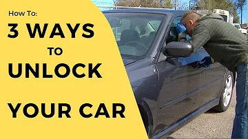 What is the easiest way to break into a car?